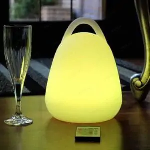 Remote controlled lantern lamp