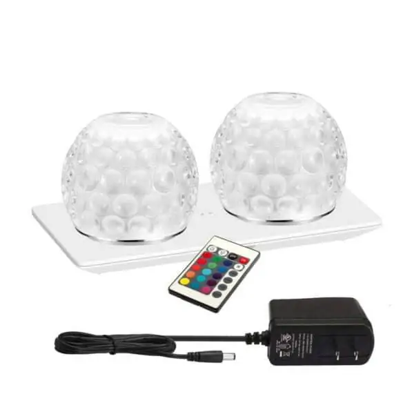 charging station wireless table lamp