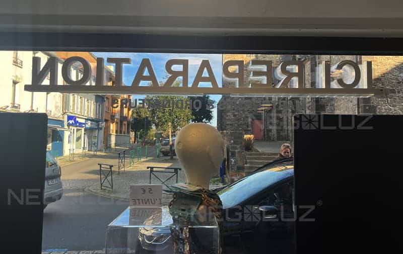 Lettere Luminose Vetrine Led - NegoLuz Italia Lettere Luminose Vetrine Led